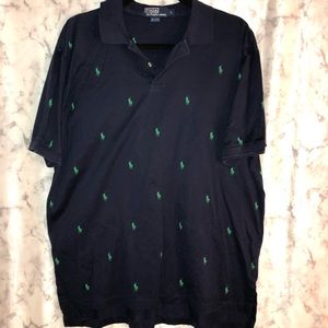 Polo by Ralph Lauren Pony Logo all over